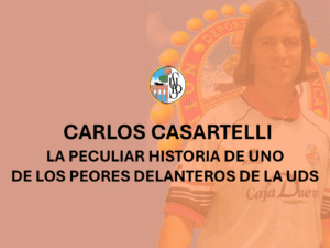 Carlos Casartelli uno de los peores delanteros de la UD Salamanca
