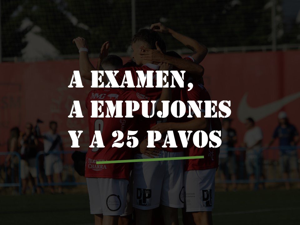 ere Marco celebra un gol con Unionistas durante la pretemporada 2025