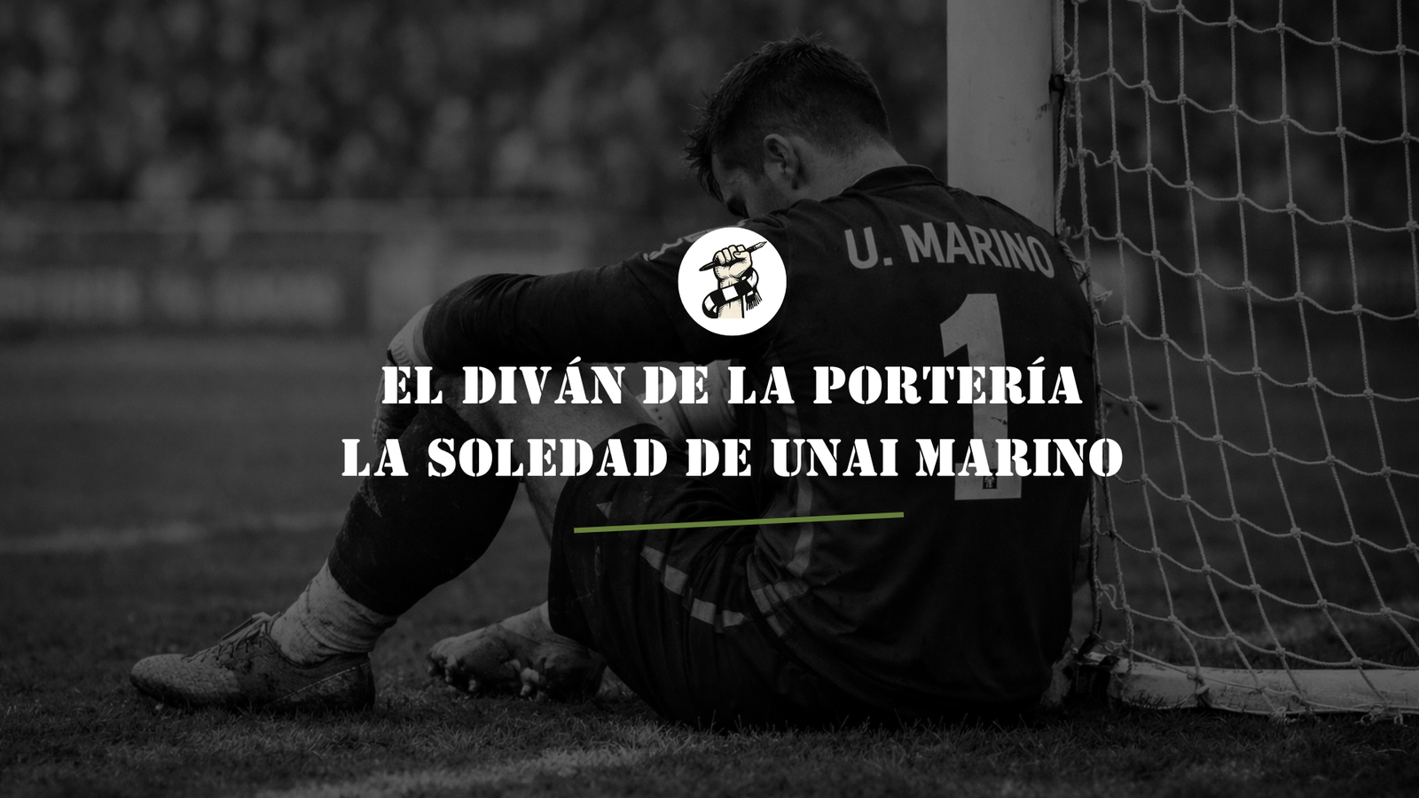 El reto de Unai Marino y su soledad en la portería de Unionistas