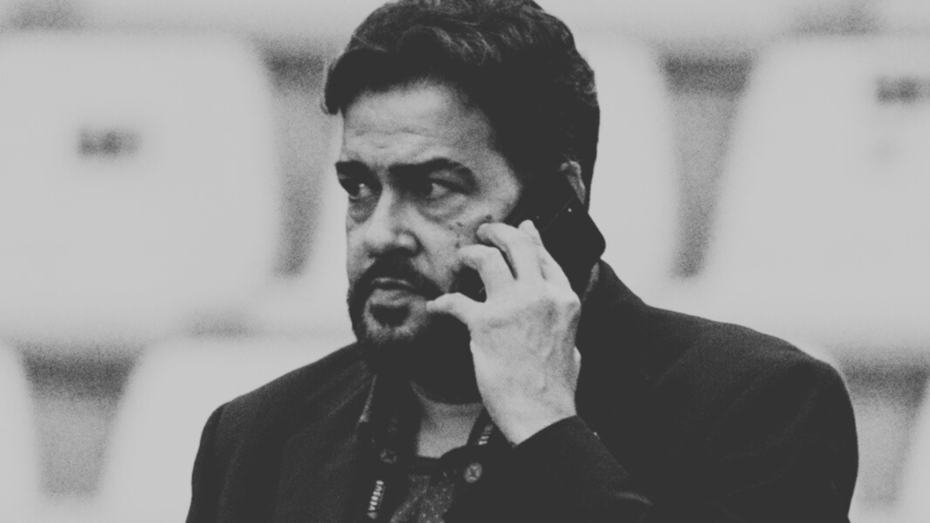 Miguel Ángel Sandoval durante su etapa de gestión en Unionistas de Salamanca.