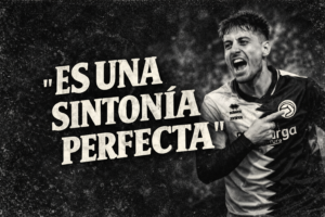 Víctor Olmedo habla de su sintonía con Álvaro Gómez en la banda derecha de Unionistas de Salamanca