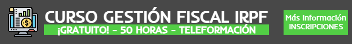 Curso gratuito en Salamanca en modalidad teleformación sobre GEstión Fiscal e IRPF
