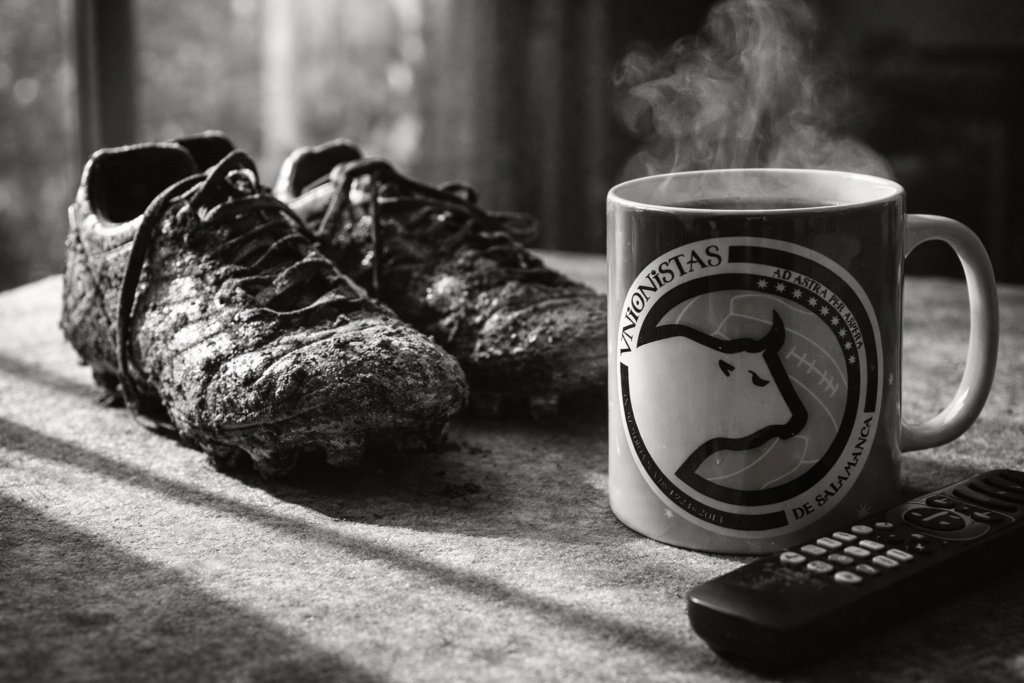 Botas de fútbol y café, metáfora de la madurez deportiva de Unionistas.