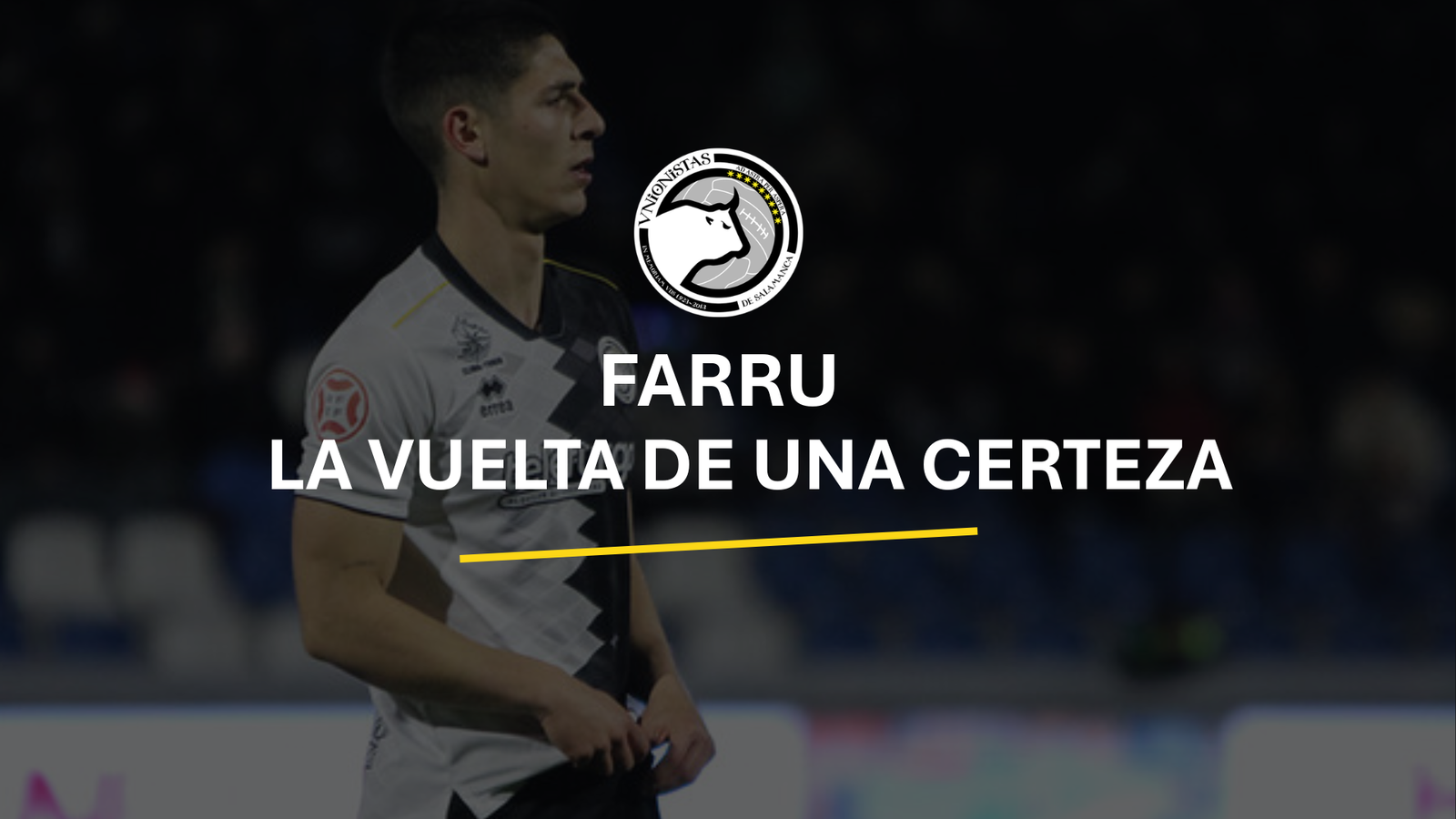 Farru, defensa central de Unionistas de Salamanca