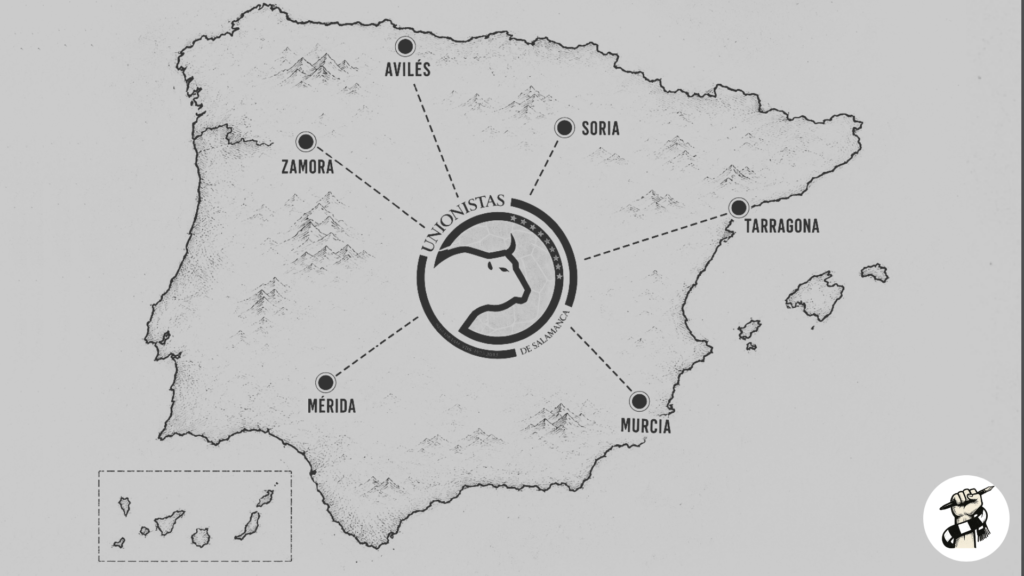 Mapa de destinos de los exjugadores de Unionistas de Salamanca en el mercado de verano 2026