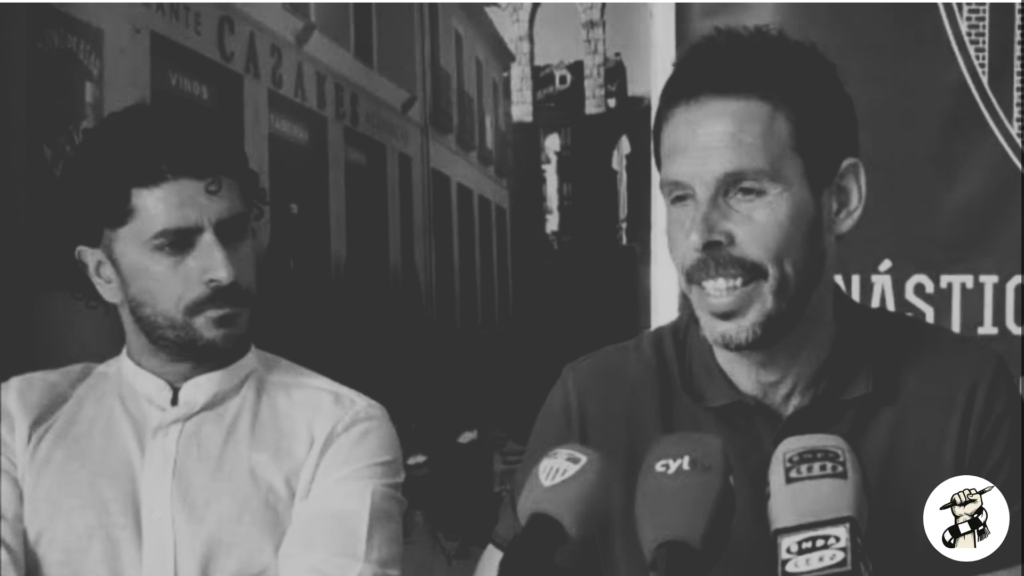 Aitor Calle y Rubén Andrés hablan sobre los nuevos fichajes de la Gimnástica Segoviana para la temporada