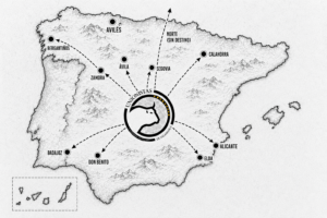 Mapa de destinos de los exfutbolistas de Unionistas de Salamanca en el verano de 2026.