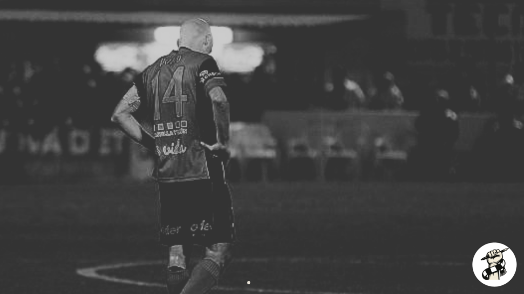 Pablo Infante jugador del Mirandés en un partido de Copa del año 2012
