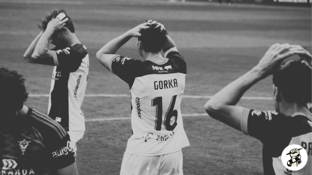 nionistas ante el Mirandés en Anduva en la jornada 5 de Primera Federación