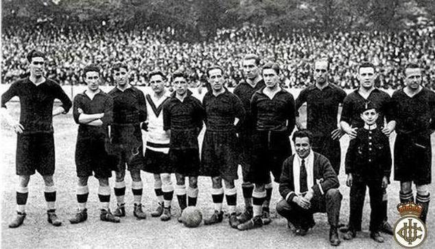 Antonio Emery en el Real Unión de 1924